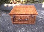 Rieten Picknick-/fietsmand, Ophalen, Mand, Zo goed als nieuw, Riet