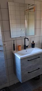 Atlantic badmeubel betonlook 60cm., Huis en Inrichting, Badkamer | Badkamermeubels, Ophalen, 50 tot 100 cm, Zo goed als nieuw
