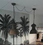 HK Living Hanglampen - Stoer & Industrieel, Huis en Inrichting, Lampen | Hanglampen, Ophalen of Verzenden, Zo goed als nieuw, Metaal