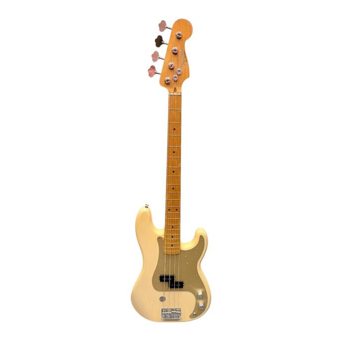 Fender '50s Precision Bass Honey Blonde 2018 (0131702367) |, Muziek en Instrumenten, Snaarinstrumenten | Gitaren | Bas, Zo goed als nieuw