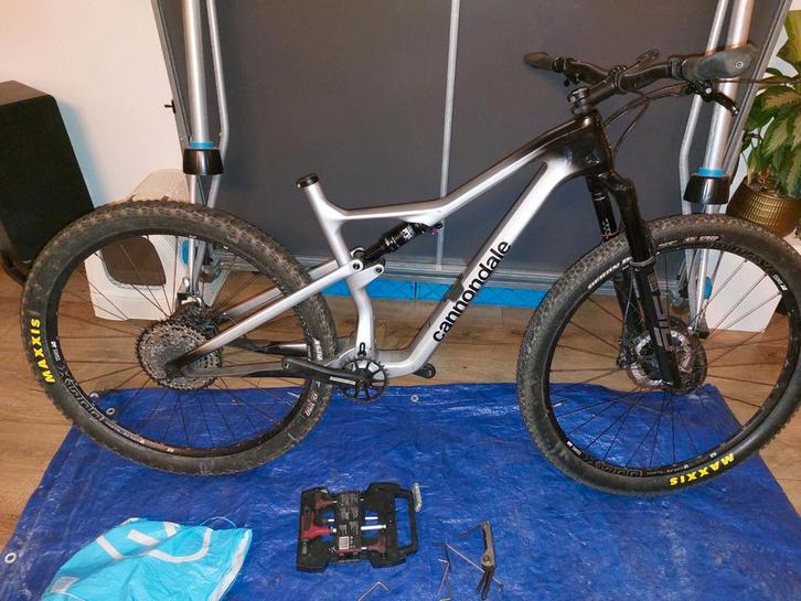 frameset, frame cannondale scalpel maat L 2021, Fietsen en Brommers, Fietsen | Mountainbikes en ATB, Zo goed als nieuw, Overige merken