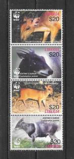 Liberia WWF duiker, Ophalen of Verzenden, Postfris