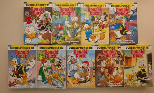 Donald Duck DubbelPockets - 9 stuks, Boeken, Stripboeken, Zo goed als nieuw, Meerdere stripboeken, Ophalen of Verzenden