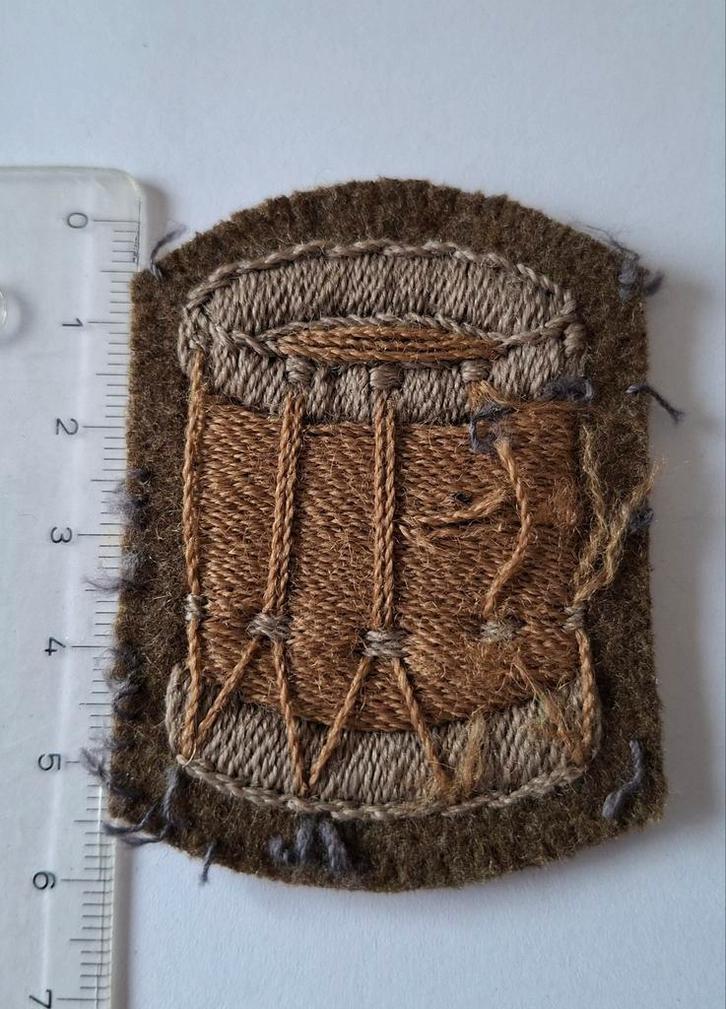 British Drummer Speciality Sleeve Trade Patch, Verzamelen, Militaria | Algemeen, Landmacht, Embleem of Badge, Engeland, Ophalen