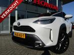 TOYOTA Yaris Cross 1.5 VVT-I Hybrid 116pk CVT Adventure Pano, Gebruikt, Leder en Stof, Wit, Bedrijf