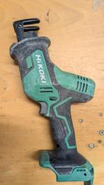 Hikoki Accu Schrobzaag CR18DA, Ophalen of Verzenden, Zo goed als nieuw, Minder dan 700 watt, Overige typen