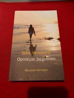 GESIGNEERD Opnieuw beginnen. Joke Verweerd., Ophalen of Verzenden, Zo goed als nieuw, Nederland