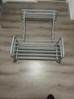 Grijze kapstok met schoenenrek van ikea logga, Huis en Inrichting, Kasten | Schoenenrekken, Ophalen of Verzenden, Gebruikt