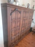 Zuiveren eiken kast, Antiek en Kunst, Ophalen of Verzenden