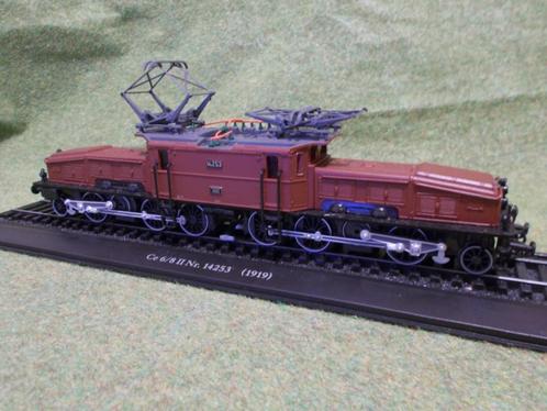 Lokomotief Krokodil vitrinemodel zonder motor Verzenden kan, Hobby en Vrije tijd, Modeltreinen | H0, Nieuw, Locomotief, Gelijkstroom