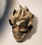 Prachtig handgemaakt masker van aardewerk, metallic, Ophalen of Verzenden