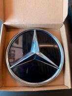 Mercedes 3d logo hooglans zwart zilveren ster, Auto diversen, Tuning en Styling, Ophalen of Verzenden
