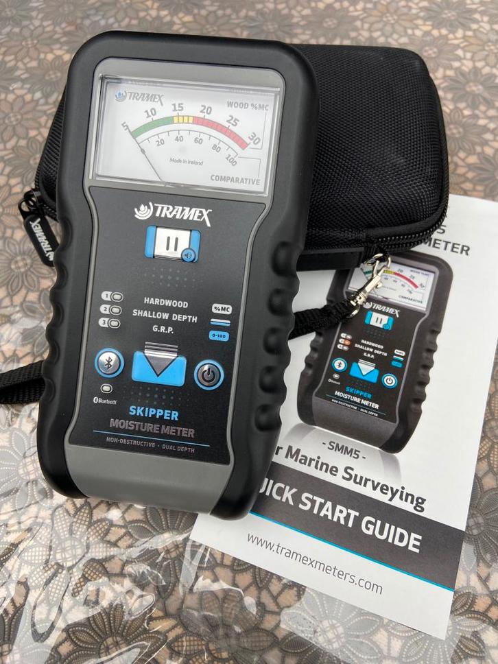 Professionele Tramex vochtmeter te huur, Watersport en Boten, Accessoires en Onderhoud, Nieuw, Onderhoud en Reparatie, Ophalen