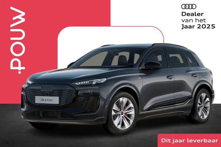 Audi Q6 e-tron 252pk S Edition 83 kWh | Panoramadak | Trekha, Auto's, Audi, Bedrijf, Te koop, Q6 e-tron, 360° camera, ABS, Adaptive Cruise Control