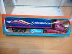 Tekno Scania met Trailer "Kassbohrer" in Doos, Ophalen of Verzenden, Nieuw, Bus of Vrachtwagen, Tekno