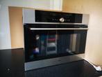 Pelgrim MAC824RVS COMBI OVEN Magnetron zgan, Stoom, 60 cm of meer, Zo goed als nieuw, Oven met grill