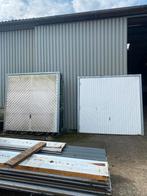 garagedeuren, kanteldeuren 260x245 & 237x237, Ophalen, Metaal, Vouwdeur, 120 cm of meer