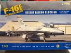Kinetic 1/48 F-16E K48029, Hobby en Vrije tijd, Modelbouw | Vliegtuigen en Helikopters, Overige merken, Verzenden, Nieuw, Groter dan 1:72