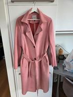 Lange roze suedine jas maat XL, Ophalen of Verzenden, Nieuw
