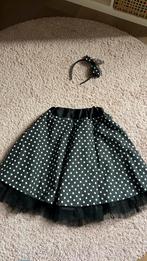 Meisjes rokje / rok met diadeem polkadot maat 128, Ophalen of Verzenden