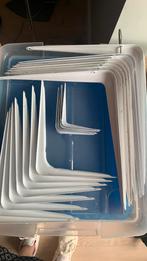 Plankdragers wit 8x 20x25, 8x 30x35, 4x 10x12.5, Ophalen of Verzenden, Zo goed als nieuw