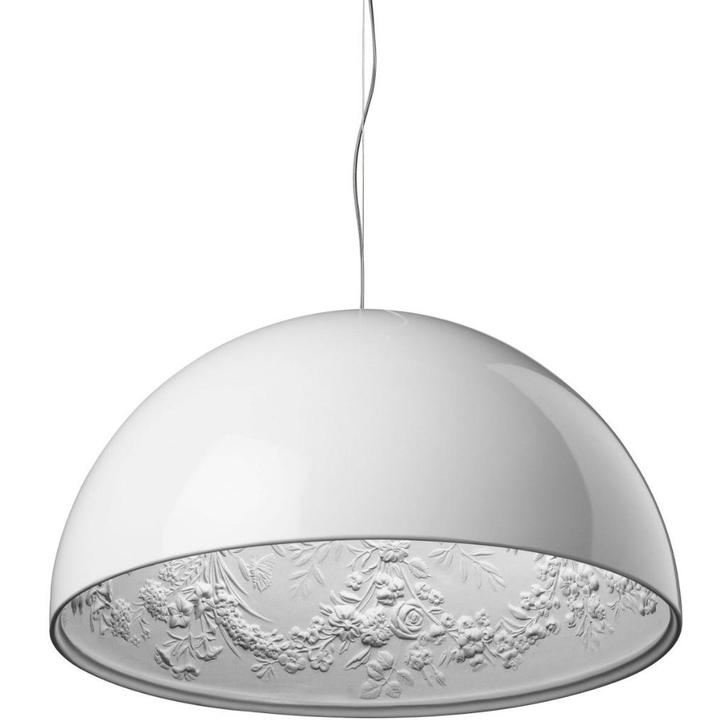 Flos Skygarden hanglamp | Wit | 60cm, Huis en Inrichting, Lampen | Hanglampen, Nieuw, Minder dan 50 cm, Glas, Kunststof, Ophalen of Verzenden