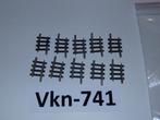 Vk-741 N Spoor Gebogen Rails 14916 van Minitrix R1=6 Graden, Gelijkstroom, Trix, Rails, Ophalen of Verzenden