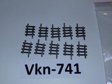 Vk-741 N Spoor Gebogen Rails 14916 van Minitrix R1=6 Graden beschikbaar voor biedingen