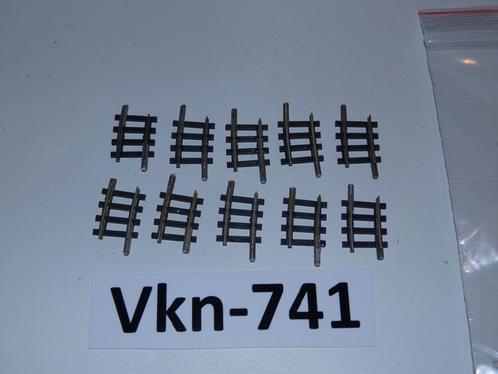 Vk-741 N Spoor Gebogen Rails 14916 van Minitrix R1=6 Graden, Hobby en Vrije tijd, Modeltreinen | N-Spoor, Zo goed als nieuw, Rails