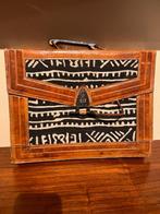 Vintage design laptop tas etnic print, Ophalen, Zo goed als nieuw