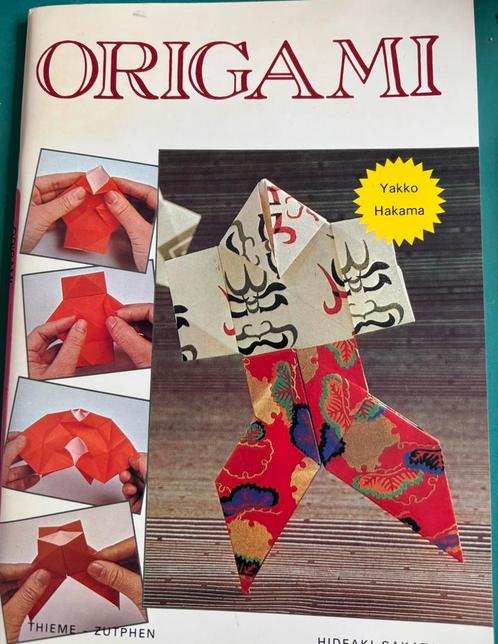 Origami Hideaki Sakata, Boeken, Hobby en Vrije tijd, Zo goed als nieuw, Geschikt voor kinderen, Ophalen of Verzenden