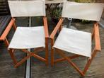 Regiseurs stoeltjes, twee stuks, Tuin en Terras, Ophalen, Gebruikt