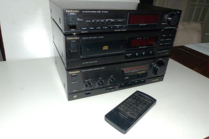 Technics installatie , losse delen, werkt goed, Audio, Tv en Foto, Stereo-sets, Gebruikt, Cd-speler, Tuner of Radio, Overige merken