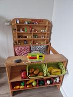 Speelgoed winkeltje van hout, Ophalen