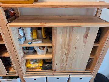 Ikea Ivar stellingkast kast met schuifdeuren - mist 1 deur - afbeelding 3