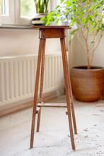 Houten plantentafel, Huis en Inrichting, Woonaccessoires | Zuilen en Pilaren, Ophalen, Gebruikt