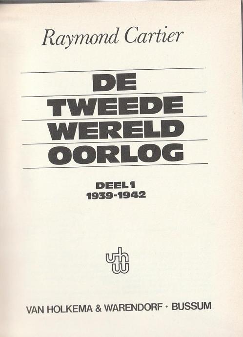 De tweede wereldoorlog door RAYMOND CARTIER, Boeken, Oorlog en Militair, Gelezen, Overige onderwerpen, Tweede Wereldoorlog, Ophalen of Verzenden