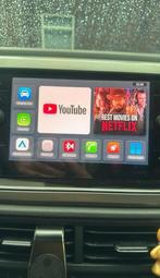 CarplayBox Android 14 Draadloze Carplay Auto netflix IPTV, Ophalen of Verzenden, Zo goed als nieuw