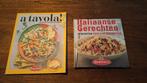 2x nieuw: Italiaanse gerechten  en  a Tavola pastarecepten, Ophalen of Verzenden, Nieuw, Italië