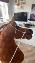 leuk hobby horse hoofdstel met teugels, Hobby en Vrije tijd, Overige Hobby en Vrije tijd, Ophalen of Verzenden, Zo goed als nieuw