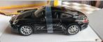Bburago Porsche 911 Carrera S 992 zwart 2011 schaal 1:24 new, Hobby en Vrije tijd, Modelauto's | 1:24, Ophalen of Verzenden, Nieuw