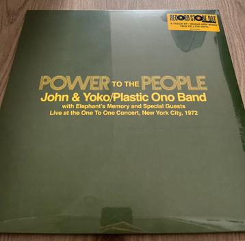 RSD John Lennon Power to the People Yoko Ono  beschikbaar voor biedingen
