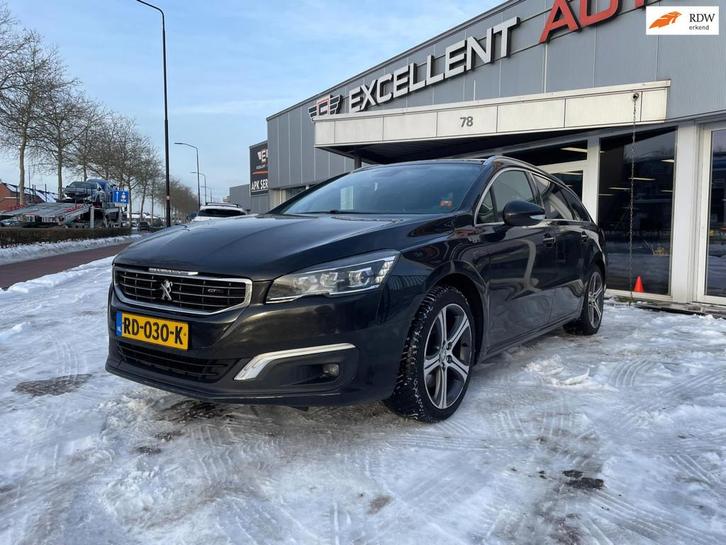 Peugeot 508 SW 2.2 HDi GT-Panorama dak-Navi - Leder, Auto's, Peugeot, Bedrijf, Te koop, ABS, Airbags, Airconditioning, Bluetooth