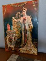 Vintage Coca-Cola Advertentie Bord, Ophalen, Gebruikt