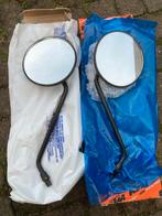 2X Universele ronde motor spiegel 10,5 cm, Motoren, Ophalen of Verzenden, Gebruikt