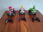 Carrera RC auto Mario, Peach en Yoshi, Ophalen of Verzenden, Gebruikt