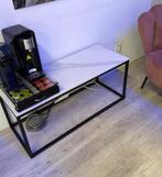 Salon tafel steen, Huis en Inrichting, Tafels | Salontafels, Ophalen, 50 tot 100 cm, Zo goed als nieuw, Minder dan 50 cm