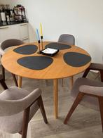 Ronde eettafel 120cm, Huis en Inrichting, Tafels | Eettafels, Ophalen, Rond, Zo goed als nieuw, Vier personen