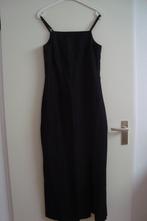 Jurk zwart lang met split zie foto's maat 38, Ophalen of Verzenden, Zo goed als nieuw, Maat 38/40 (M), Kleding