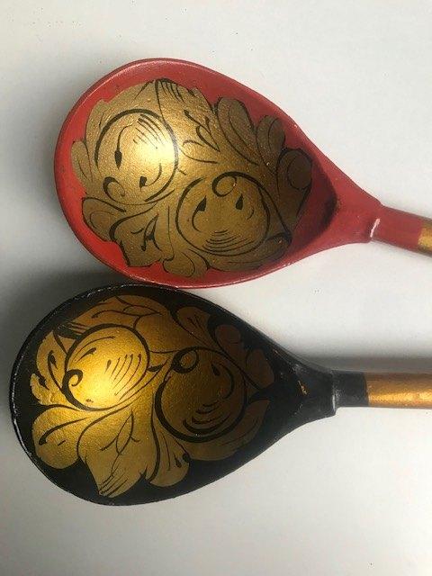 houten lepels uit thailand, Huis en Inrichting, Ophalen of Verzenden, Rechthoekig, Hout
